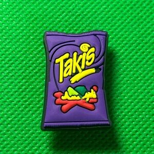 🌼 (5/$10 or 10/$15) NEW “Takis Chips” Fun Croc Shoe Charm Collec…